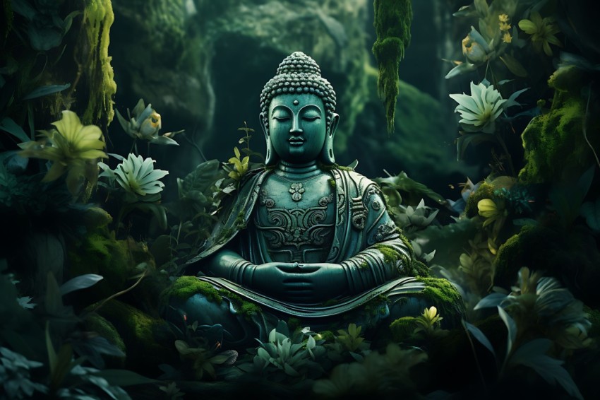 Gautam Lord Buddha Aesthetic Meditating (1291)