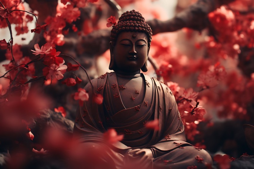Gautam Lord Buddha Aesthetic Meditating (1406)