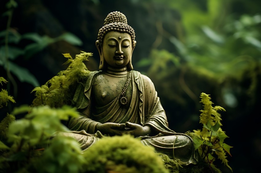 Gautam Lord Buddha Aesthetic Meditating (1492)