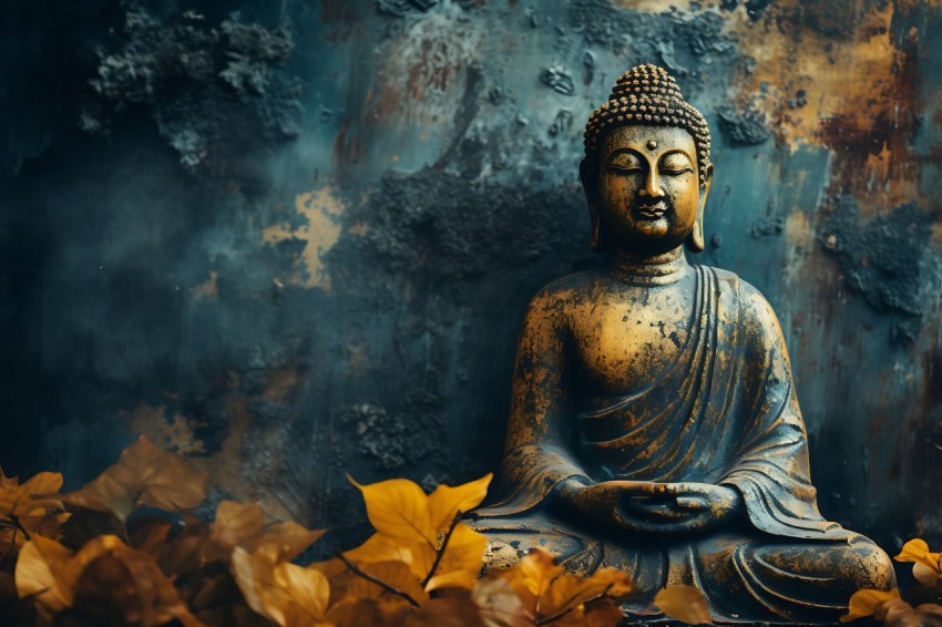 Gautam Lord Buddha Aesthetic Meditating (1644)