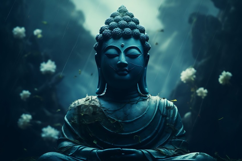 Gautam Lord Buddha Aesthetic Meditating (1781)