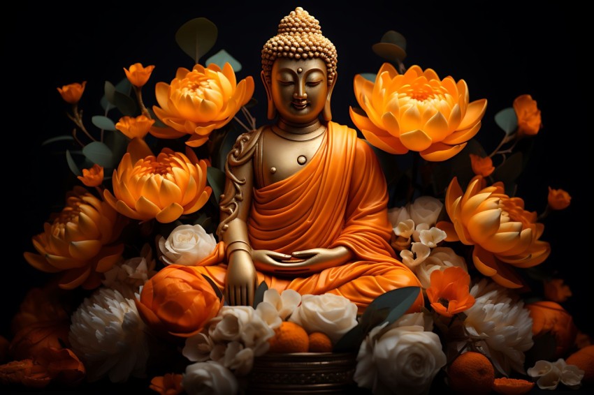 Gautam Lord Buddha Aesthetic Meditating (1767)