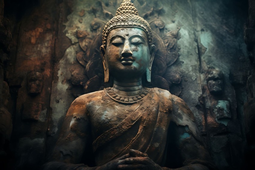 Gautam Lord Buddha Aesthetic Meditating (2080)