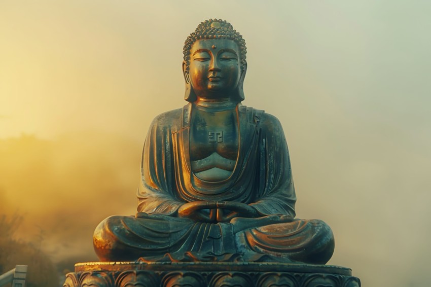 Gautam Lord Buddha Aesthetic Meditating (2121)