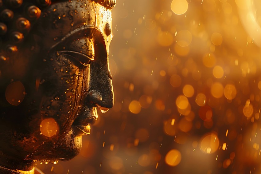 Gautam Lord Buddha Aesthetic Meditating (2126)