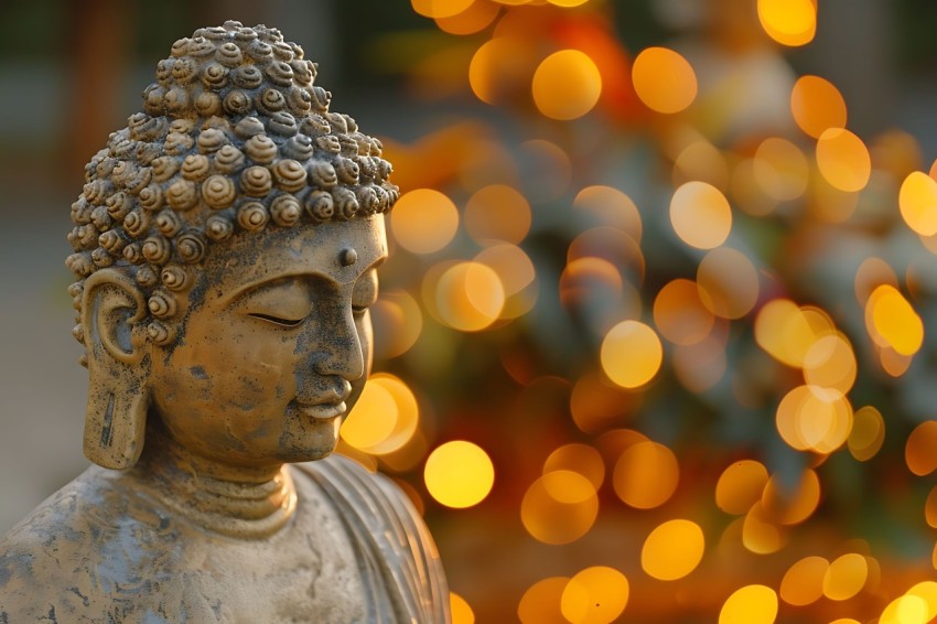 Gautam Lord Buddha Aesthetic Meditating (2192)