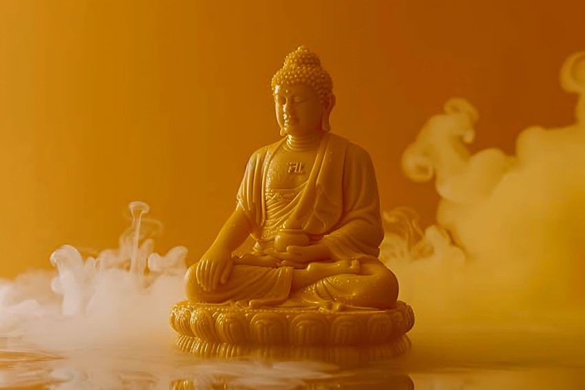 Gautam Lord Buddha Aesthetic Meditating (2252)