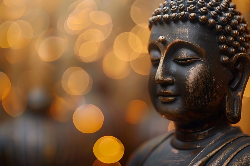 Gautam Lord Buddha Aesthetic Meditating (2241)