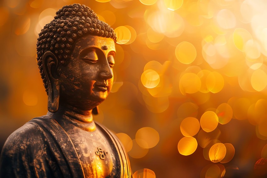 Gautam Lord Buddha Aesthetic Meditating (2246)