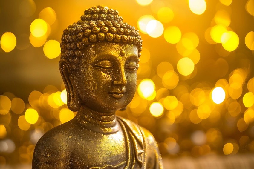 Gautam Lord Buddha Aesthetic Meditating (2223)