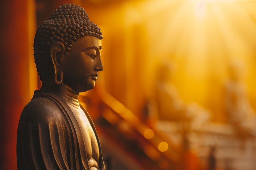 Gautam Lord Buddha Aesthetic Meditating (2335)
