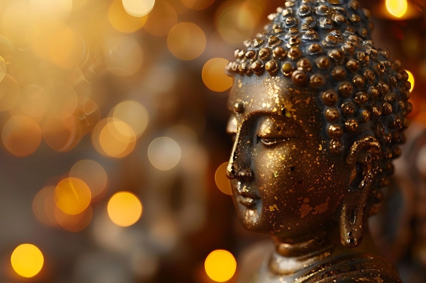 Gautam Lord Buddha Aesthetic Meditating (2330)