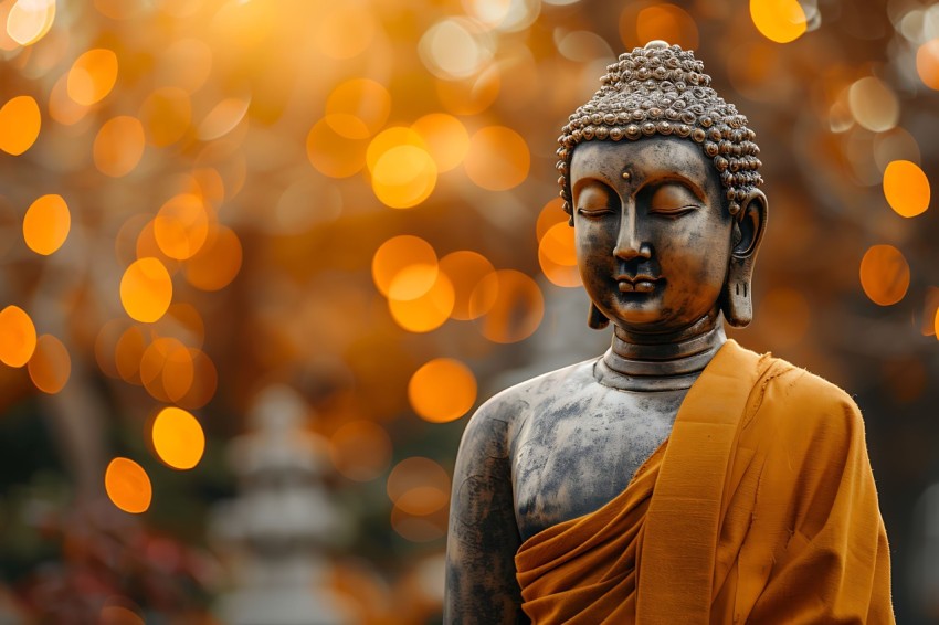 Gautam Lord Buddha Aesthetic Meditating (2360)
