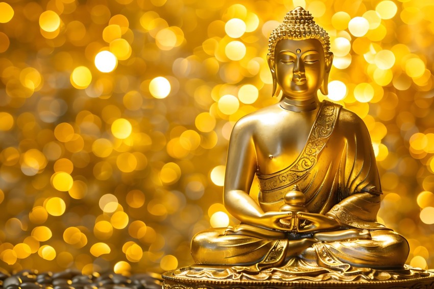 Gautam Lord Buddha Aesthetic Meditating (2365)