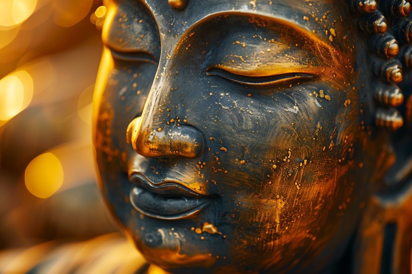 Gautam Lord Buddha Aesthetic Meditating (2387)