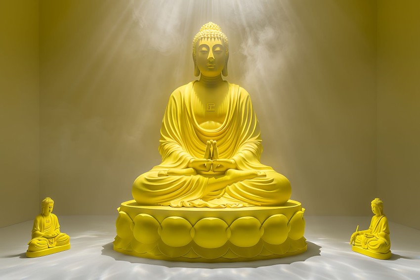 Gautam Lord Buddha Aesthetic Meditating (2557)