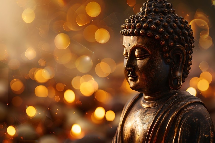 Gautam Lord Buddha Aesthetic Meditating (2566)
