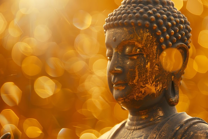 Gautam Lord Buddha Aesthetic Meditating (2577)