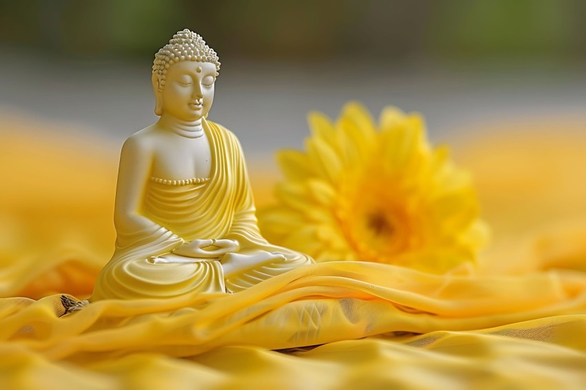 Gautam Lord Buddha Aesthetic Meditating (2624)