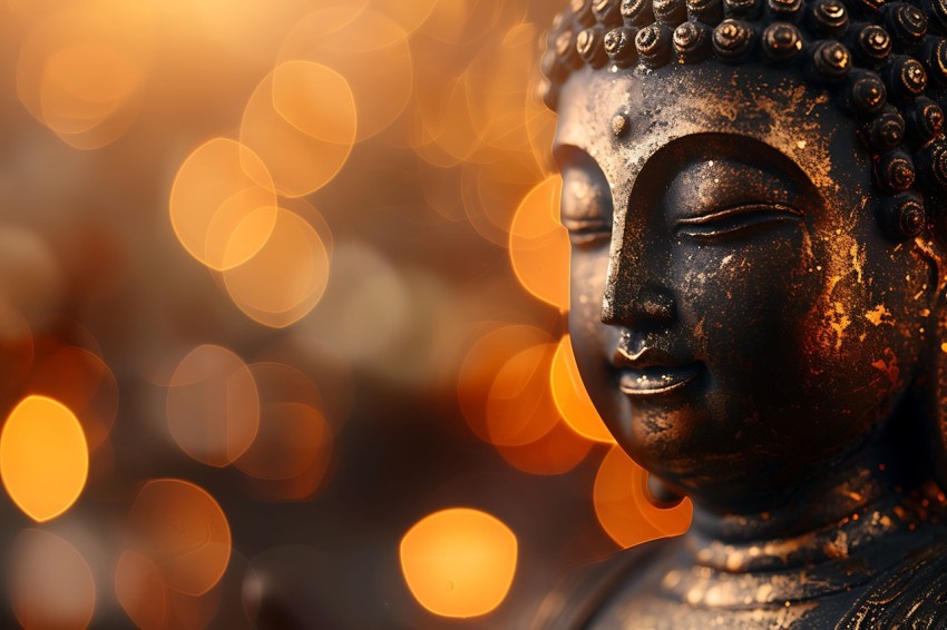 Gautam Lord Buddha Aesthetic Meditating (2630)