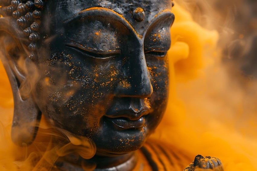 Gautam Lord Buddha Aesthetic Meditating (2664)