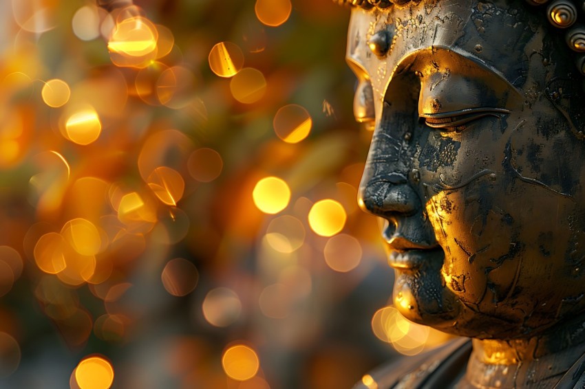 Gautam Lord Buddha Aesthetic Meditating (2694)