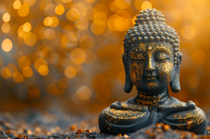 Gautam Lord Buddha Aesthetic Meditating (2629)