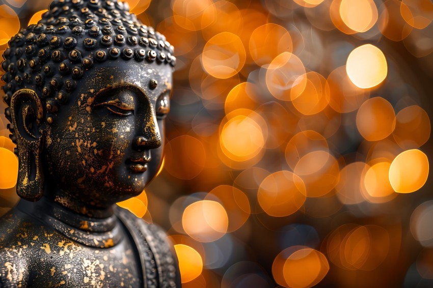 Gautam Lord Buddha Aesthetic Meditating (2635)