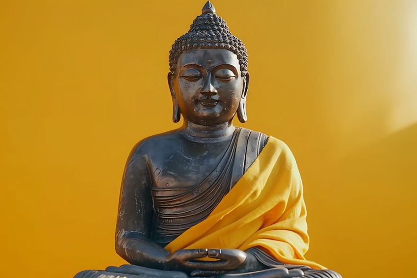 Gautam Lord Buddha Aesthetic Meditating (2702)