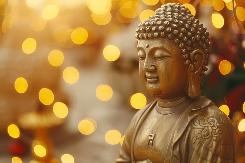 Gautam Lord Buddha Aesthetic Meditating (2765)