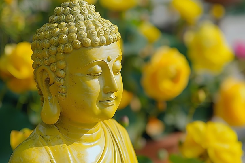 Gautam Lord Buddha Aesthetic Meditating (2712)