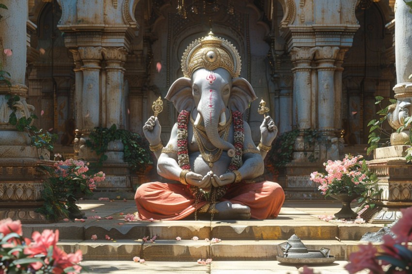 Lord Ganesha Ganapati Vinayaka Pillaiyar God Aesthetic (12)