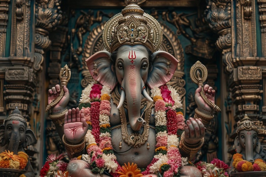 Lord Ganesha Ganapati Vinayaka Pillaiyar God Aesthetic (85)