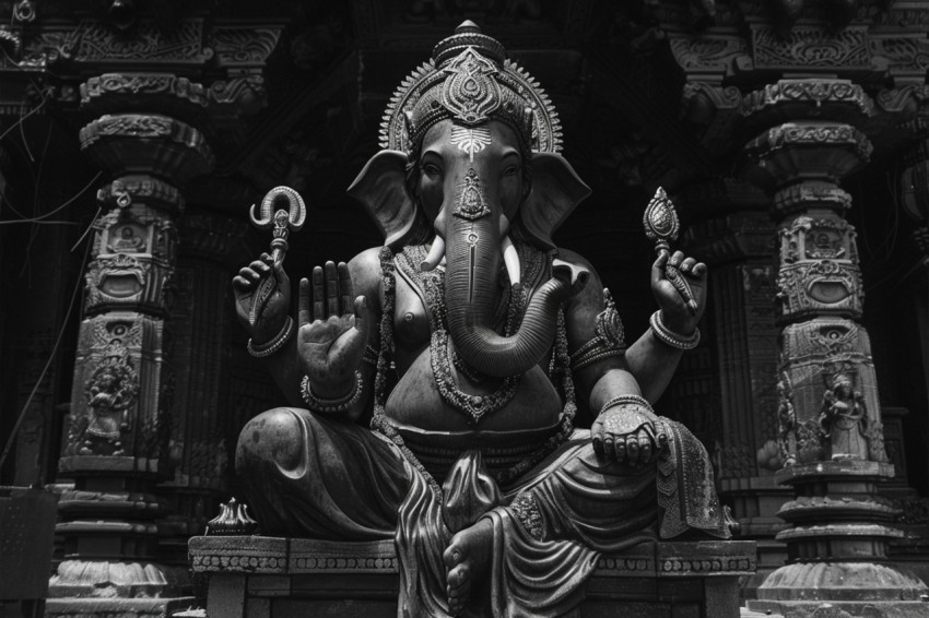Lord Ganesha Ganapati Vinayaka Pillaiyar God Aesthetic (148)