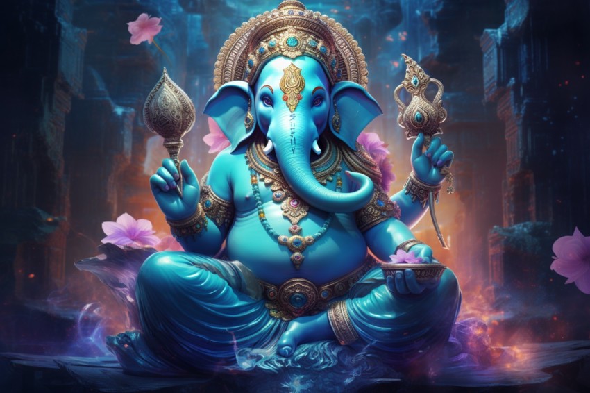 Lord Ganesha Ganapati Vinayaka Pillaiyar God Aesthetic (193)