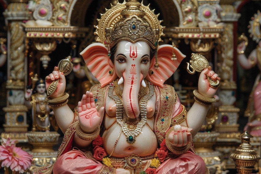 Lord Ganesha Ganapati Vinayaka Pillaiyar God Aesthetic (141)