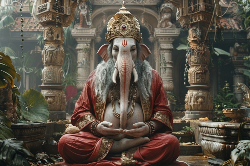 Lord Ganesha Ganapati Vinayaka Pillaiyar God Aesthetic (123)