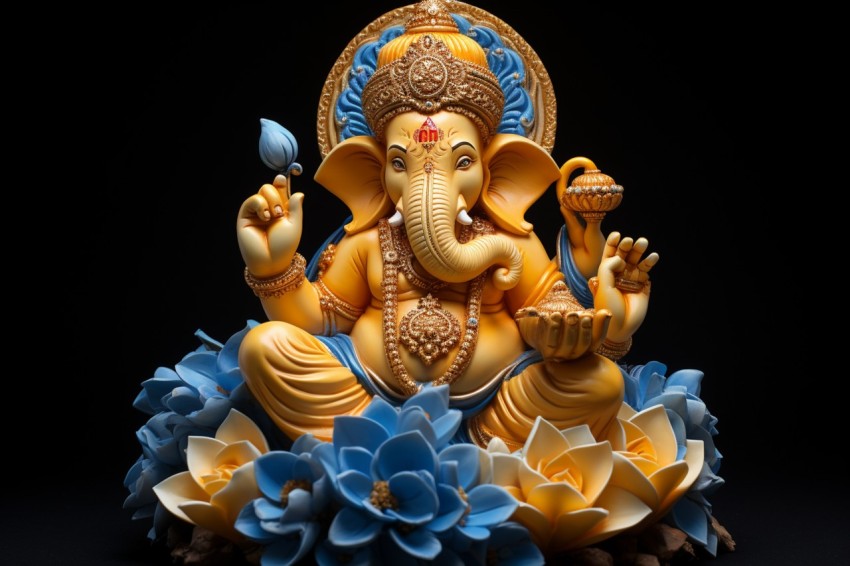 Lord Ganesha Ganapati Vinayaka Pillaiyar God Aesthetic (316)