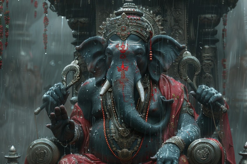 Lord Ganesha Ganapati Vinayaka Pillaiyar God Aesthetic (389)