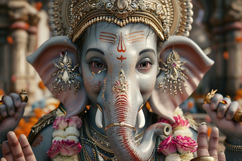 Lord Ganesha Ganapati Vinayaka Pillaiyar God Aesthetic (333)