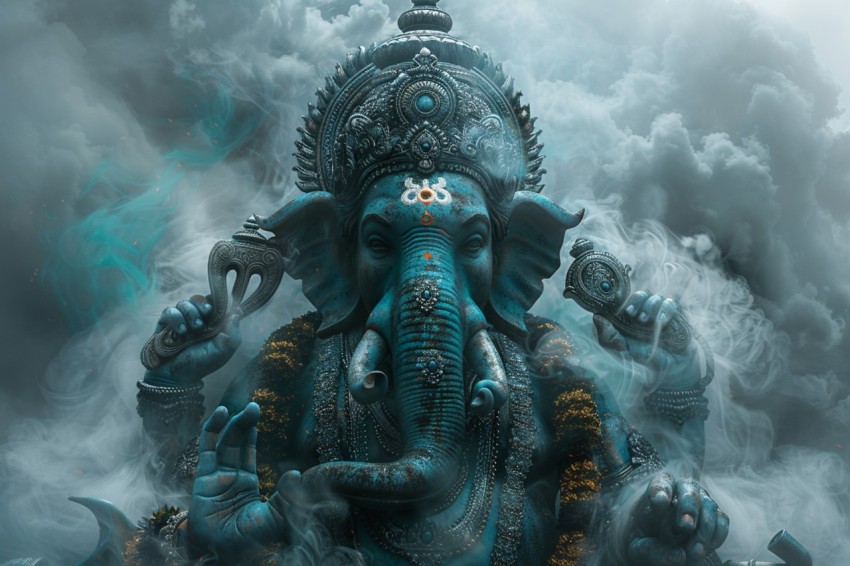 Lord Ganesha Ganapati Vinayaka Pillaiyar God Aesthetic (446)