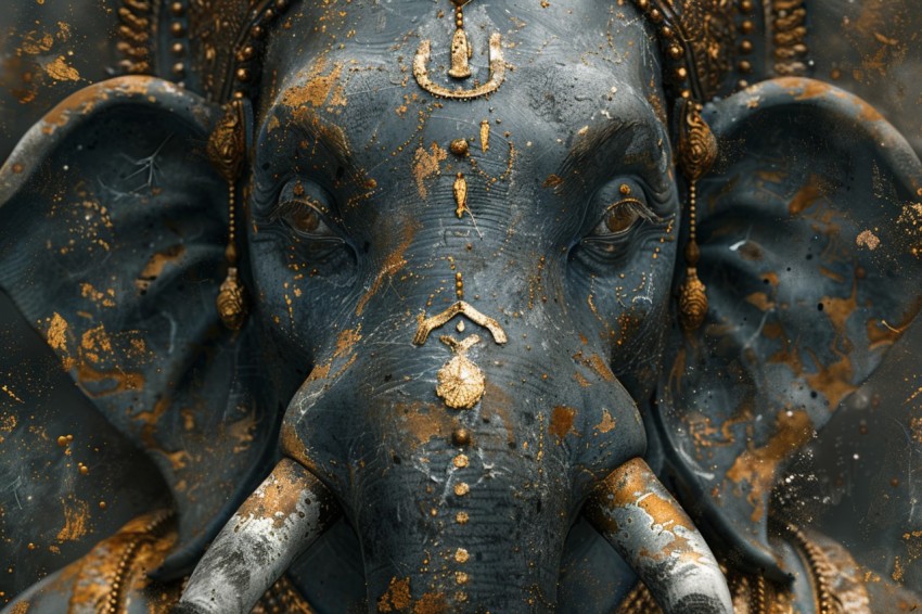 Lord Ganesha Ganapati Vinayaka Pillaiyar God Aesthetic (508)