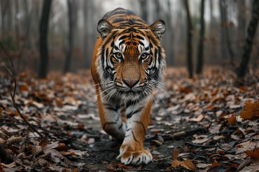 A Tiger In The Jungle Forest Wildlife Photography (9)