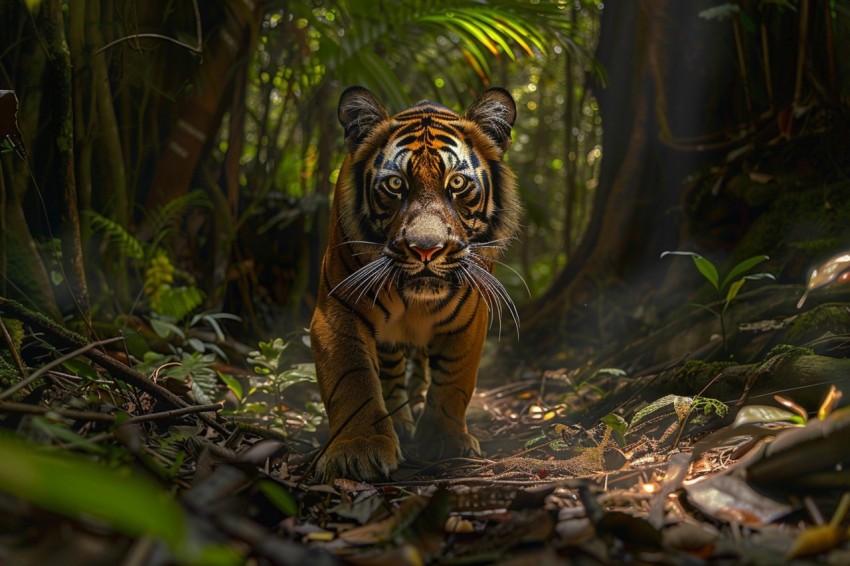 A Tiger In The Jungle Forest Wildlife Photography (18)