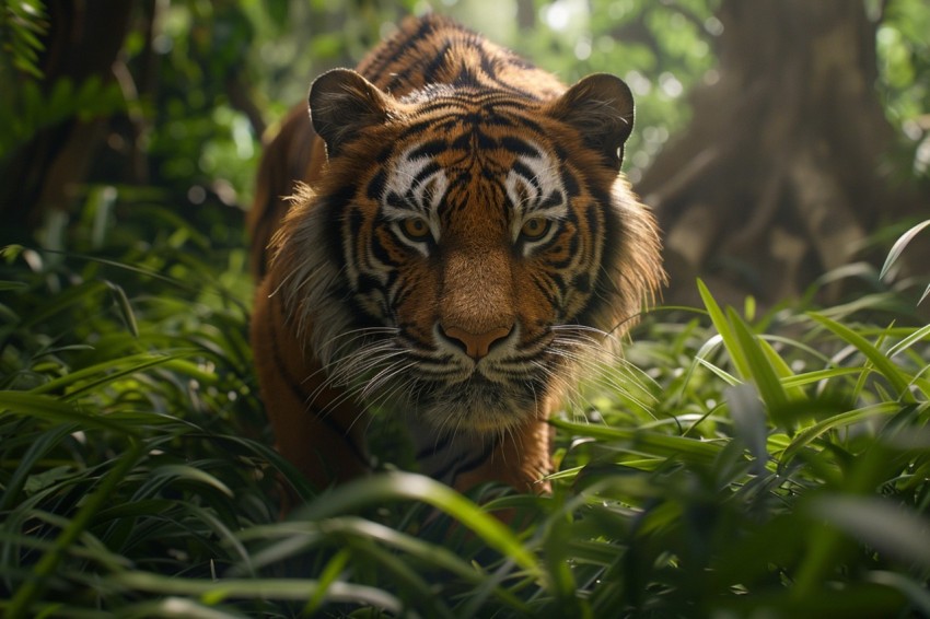 A Tiger In The Jungle Forest Wildlife Photography (46)