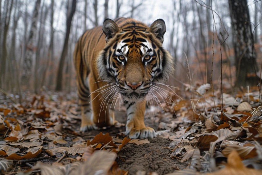 A Tiger In The Jungle Forest Wildlife Photography (40)