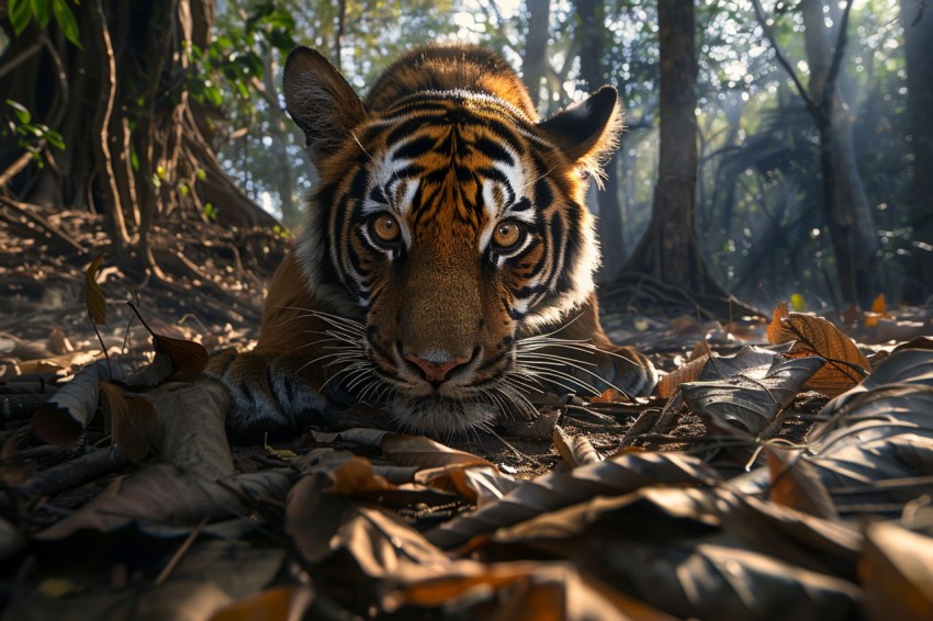 A Tiger In The Jungle Forest Wildlife Photography (26)