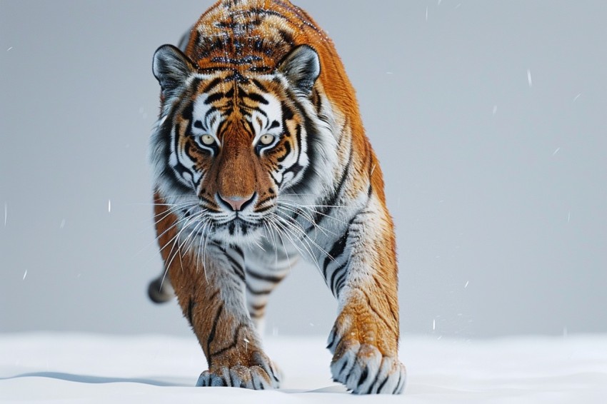 A Tiger Walking Through The Jungle Forest Wildlife Photography (96)