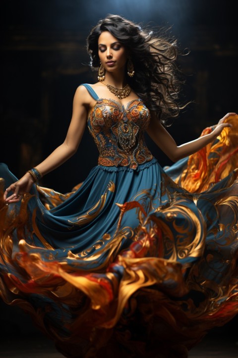 Beautiful Indian Women Dancing  (36)