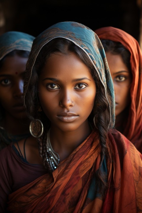 Indian Village Woman Portrait (31)